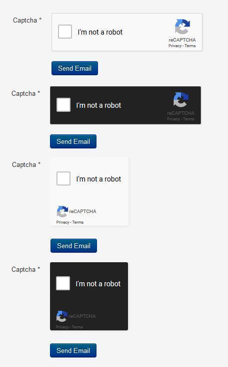 recaptcha frontend